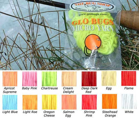 Glo Bug UV Micro Yarn • Whitakers Sports Store and Motel